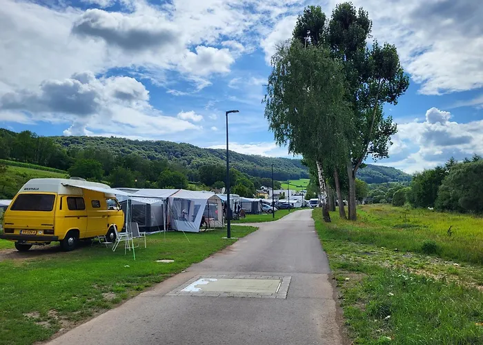 Europe Tents Gritt Campo de lujo Diekirch